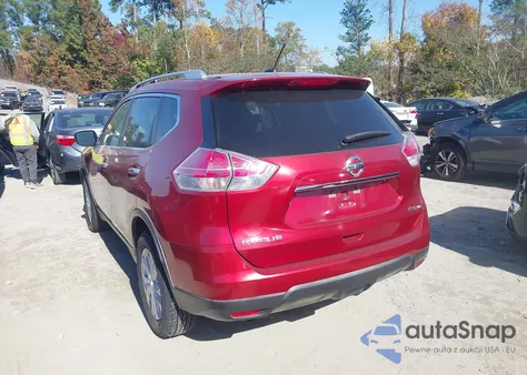 2015 Nissan Rogue Sv from USA, damaged, VIN KNMAT2MV8FP531105